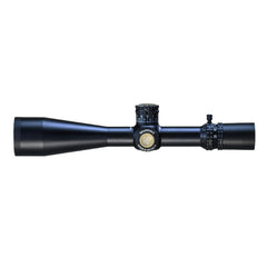 Nightforce ATACR 5-25x56mm F1 glass closeup; crisp, bright optics for accurate targeting.