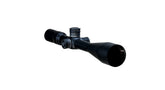 Nightforce NXS 8-32x56mm scope body for durable long-range precision.