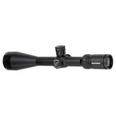 Nightforce SHV side-parallax knob shown for smooth focus control