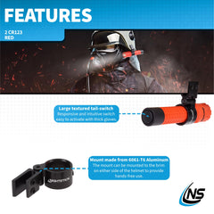 Nightstick FDL-300R-K01 compact handheld-use in outdoor settings.