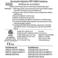 Nightstick XPP-5458G beam distance 120 meters for long-range visibility