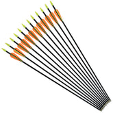 NIKA ARCHERY fiberglass arrows with 30-inch shaft for durable youth practice.