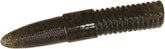 Nikko Super Ned 2.8in Green Pumpkin 252 front shot, buoyant lure for bass and rockfish.