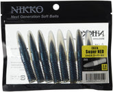 NIKKO Nikko Super Ned 2.8in Lunar 255 close-up showing buoyant worm texture
