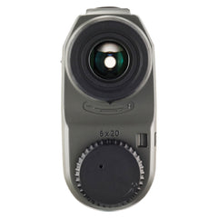 Nikon PROSTAFF 1000i ID technology display highlighting angle-compensated distance
