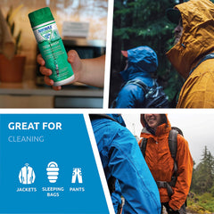 Nikwax Tech Wash safe for Gore-Tex membranes and rain gear.