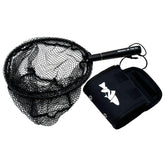Nirvana Folding Fishing Net Damo 25cm with Rubber Coated Netting