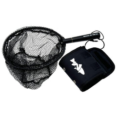 Nirvana Folding Fishing Net Damo 25cm with Rubber Coated Netting