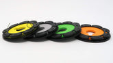 Angled view of Nirvana 4-pack leader rig holders