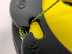 Color-coded spools in Nirvana 4-pack