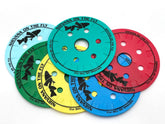 Nirvana Tenkara Line Holder Cards 6 Pack – front view