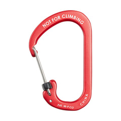Nite Ize CSLA4-10-R6 red finish increases visibility for quick gear checks.