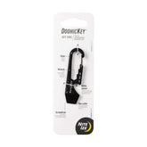 Nite Ize DoohicKey compact key tool clipped to a keychain for quick access.
