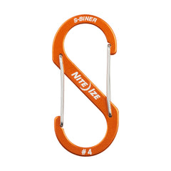 Nite Ize dual-gate aluminum S-Biner ready to attach keys or gear securely.