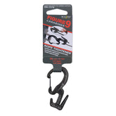Nite Ize Figure 9 carabiner aluminum body ready for quick tethering
