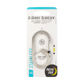 Nite Ize G-Series SlideLock dual chambers securely separate keys and gear for safe carry.