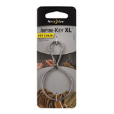 Nite Ize Infini-Key XL stainless close-up for easy key access