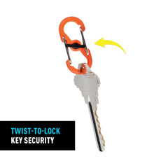 KeyRack accessories organize keys for belt loops, purses, and jackets.