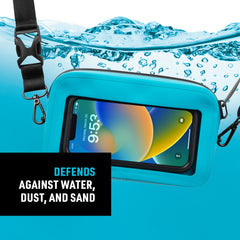 Nite Ize RunOff interior anchors securing phone and keys