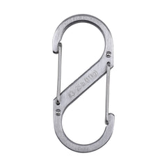 Nite Ize S-Biner #3 Stainless weight, light option for daily carry.