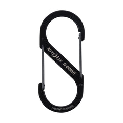Nite Ize S-Biner size 3 dual carabiner holds medium gear on a backpack