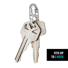 Nite Ize S-Biner NanoLock stainless steel body highlighting durability