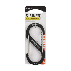 Nite Ize Size-4 S-Biner dual carabiner with two gates for secure clipping