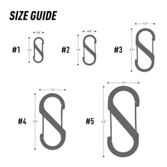 Nite Ize Size-5 S-Biner attaches gear to backpacks for quick access