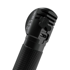 Nitecore HC35 soft-beam lens delivers comfortable, even illumination.