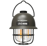 NITECORE LR40 lantern front view in green for campsite illumination