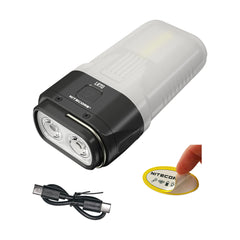 Nitecore LR70 lantern beam 3000 lm for outdoor visibility on campsites