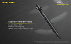 Nitecore NTP31 lockout slider demonstrated for secure selection