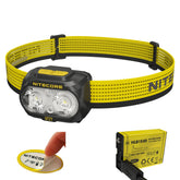 Nitecore UT27 MCT headlamp front view for night trail visibility