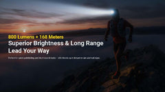 Nitecore UT27 MCT Pro dual power design supports USB-C charging