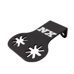 Close-up of Nitrous Express 15765 bracket for most car applications.
