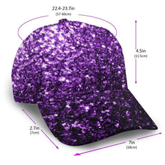 NiYoung glitter-detail cap close-up shows sparkle for stylish summer wear.