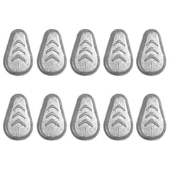 Front view of No Roll Inline Sinker Weights 1oz pack