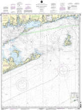NOAA 13205 Block Island Sound chart image highlights up-to-date coastal details for mariners