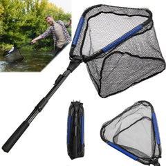 Noamus floating fishing net with extended collapsible telescopic handle