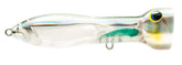 Nomad Design Chug Norris lure front view with holo ghost finish for offshore strikes.