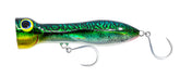Nomad Design Chug Norris popper in silver-green mackerel offers offshore surface action