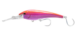 Nomad Design DTX Minnow 165 pink lava lure ready for deep trolling action