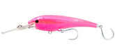 Nomad Design DTX Minnow sinking lure in hot pink, 165mm