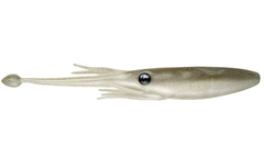 Nomad Design Jerksquid 9in gold bullet lure, ideal for striped bass and tuna offshore