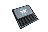Nomad Design Jig Wallet Insert Sleeve with Hook Mesh system for fast jig access and organization.