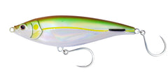 Nomad Design Madscad 115 profile in chartreuse ayu for high visibility