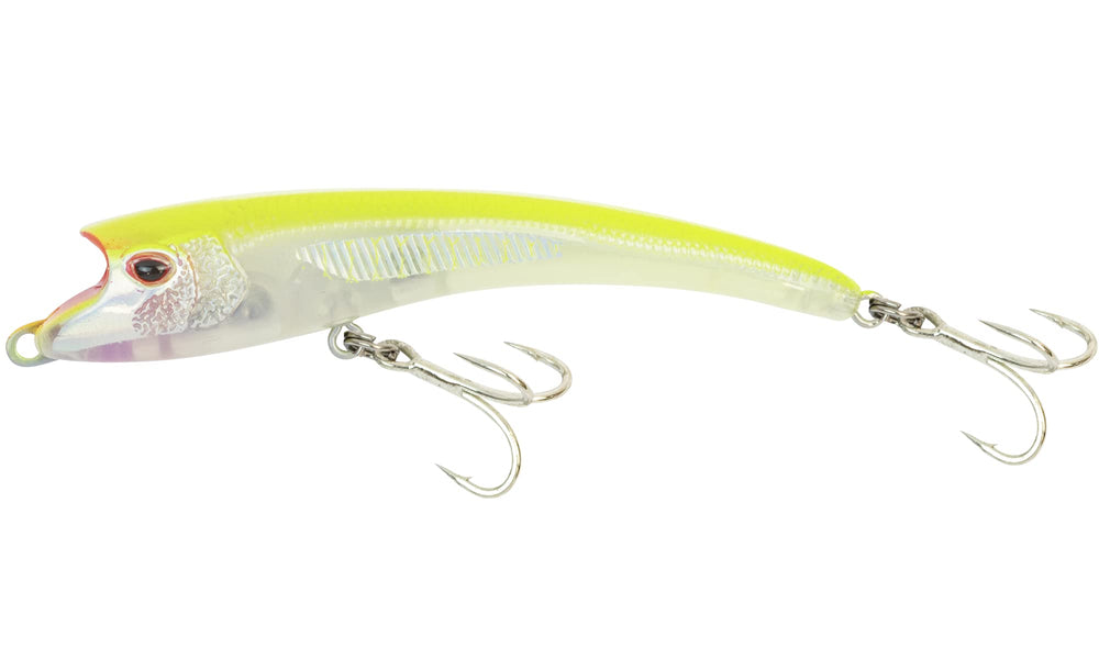 Nomad Design Maverick 90 big water design attracts larger predators from distance.