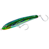 Nomad Design Riptide 125 sinking sub-surface walker shows wounded-baitfish motion.