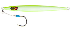 Nomad Design Streaker 200G lure in chartreuse white glow for deep water casting