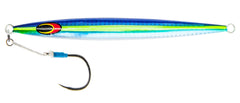 Nomad Design The Streaker Jig 120g front view highlights Gorilla Wire Strength for durability.